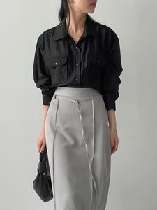 Cosine Pocket Loose-fit Blouse