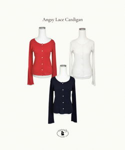 Annecy lace cardigan