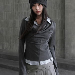 ユーセルレイヤードシャツTシャツ