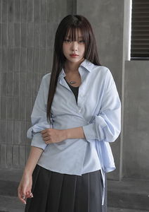 Recult Stripe Wrap Shirt