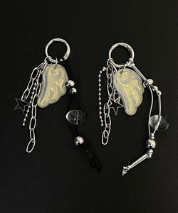 翅膀層次鑰匙掛件