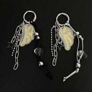 Wing Wing Layered Strap Keyring Keychain 2 Colors