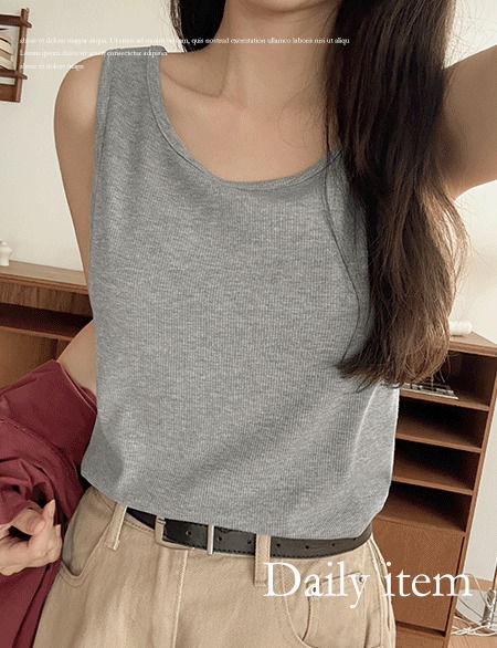 옷장 일등공신 골지 나시 84018