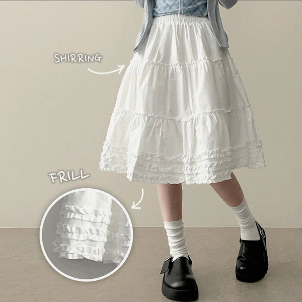 ruffled-skirt