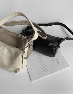 Thick shoulder mini bag
