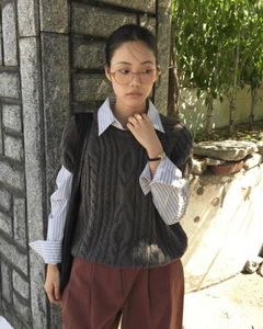 ハーシュツイストハーフニット