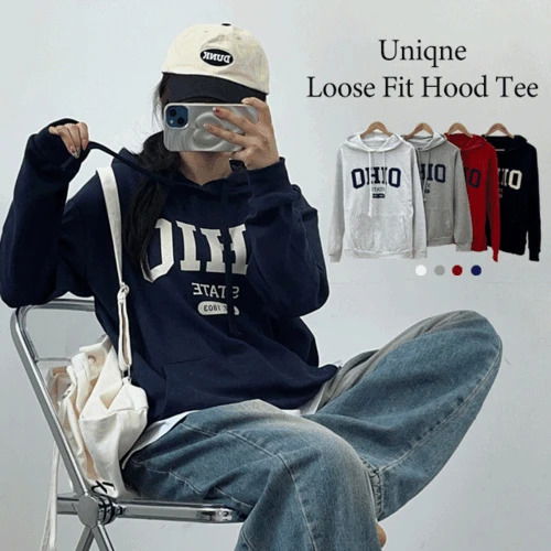 オハイオオーバーフィットフーディ