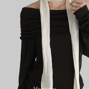 글리머 슬림 베이직 롱 스카프