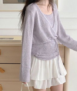French wrap knit