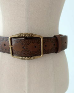 Western Vintage Wide Belt