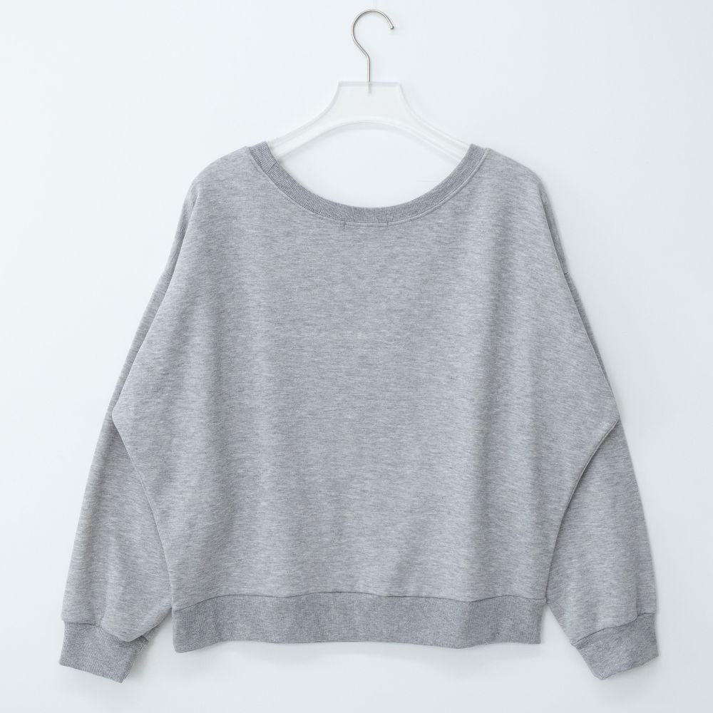 긴팔 티셔츠 그레이 색상 이미지-S1L11