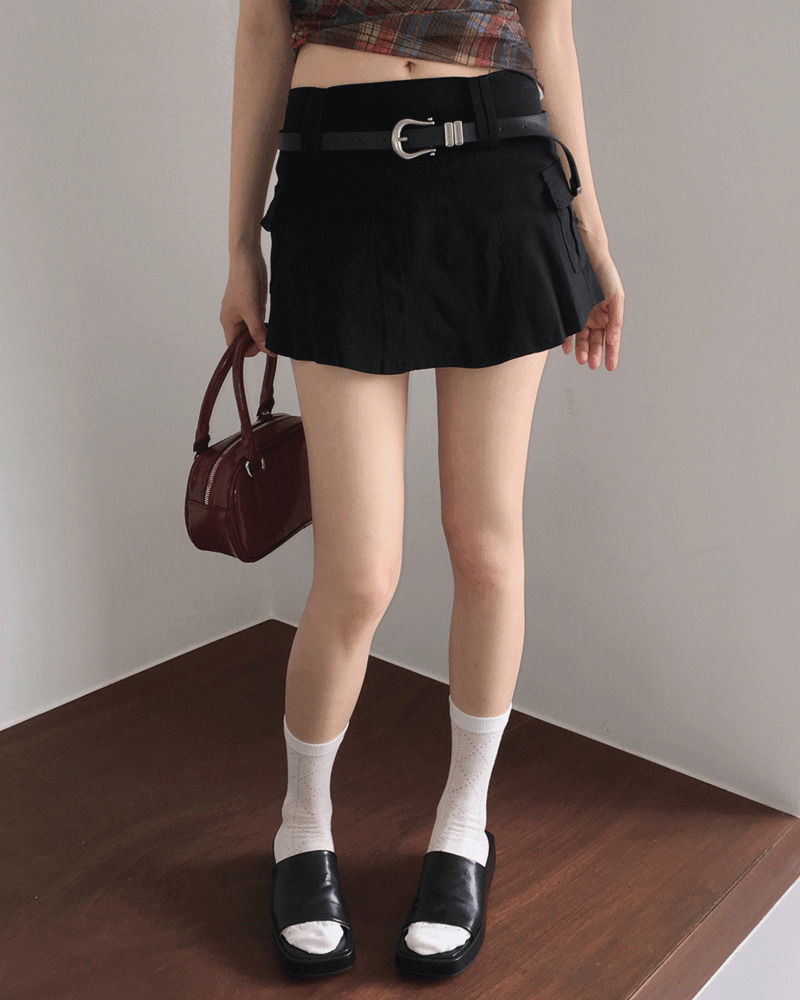 Lighty Cotton Spandex Mini Skirt 裙子