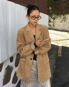 曼哈頓絨面外套