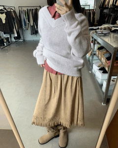 Shoreditch Suede Skirt *Charcoal Same-Day Shipping Available