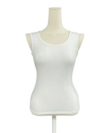 簡約舒適圓領無袖背心