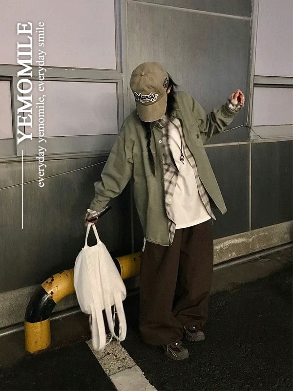 マーションパッチウォッシングシャツ