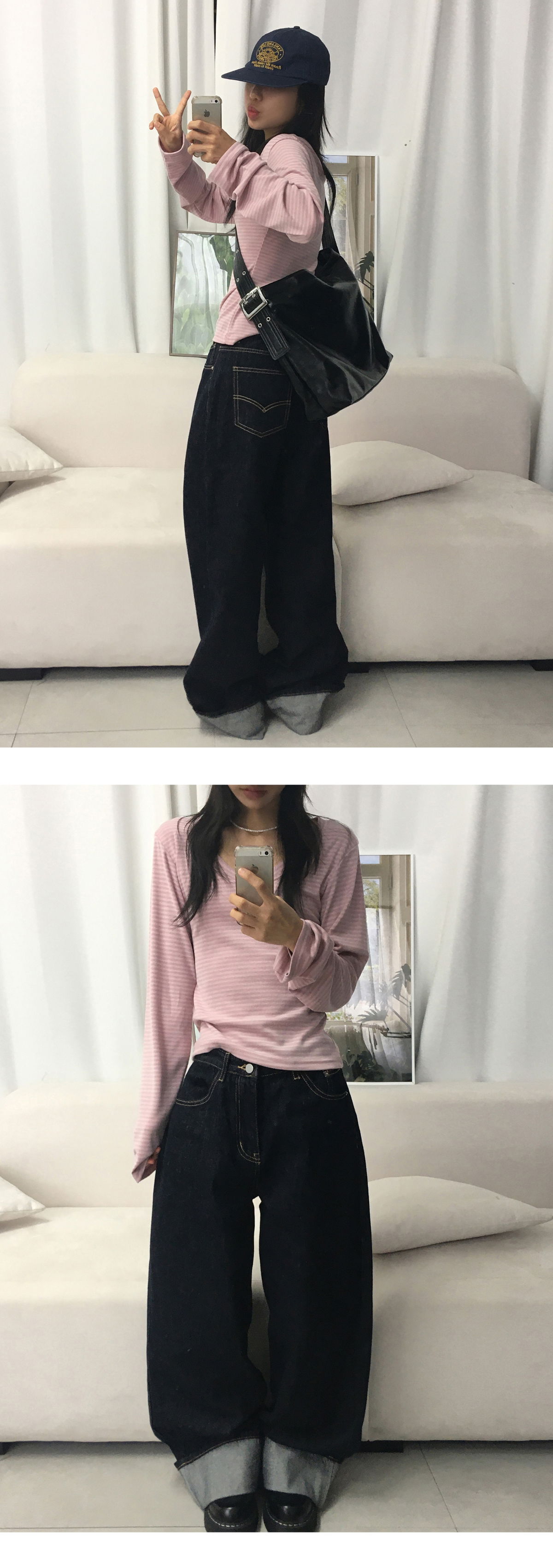 바지 모델 착용 이미지-S3L8