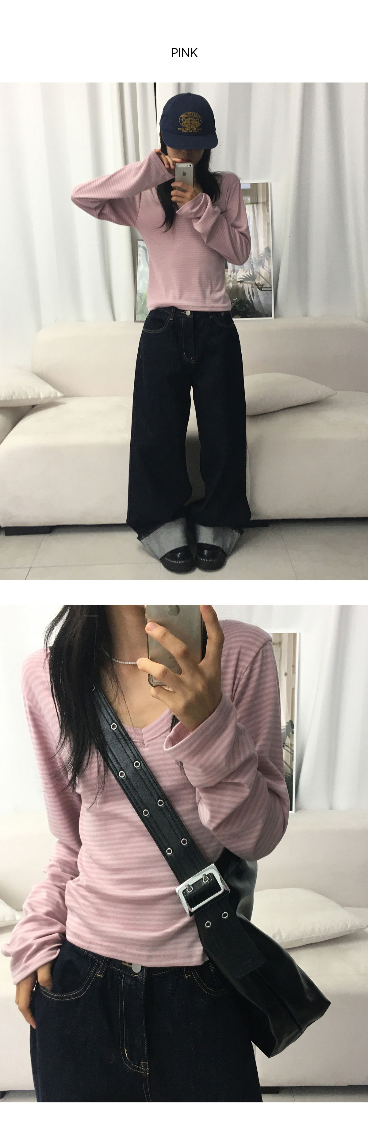 긴팔 티셔츠 상품 이미지-S2L23