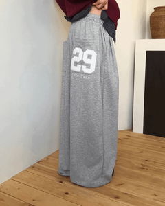 Vermi Number Patch Banding Strap Snap Button Training Long Pants