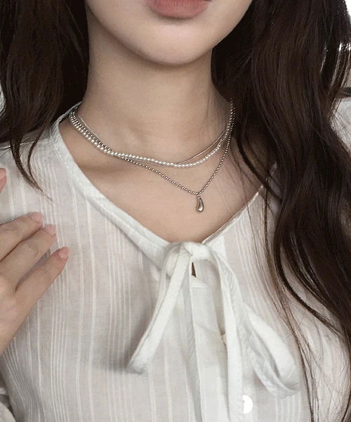 마로앤 레이어드 목걸이 -2 color