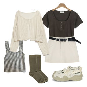 khaki,DailyLook 코디