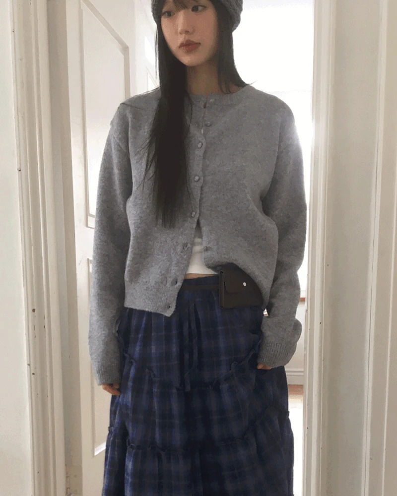 Knots Button Knitwear Cardigan