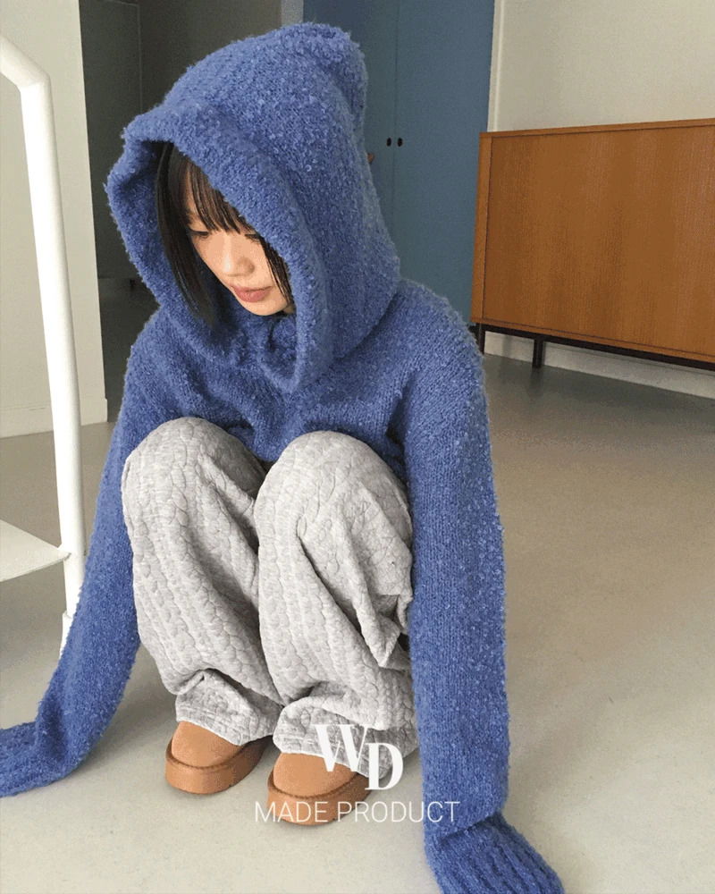 連帽加絨外套套裝