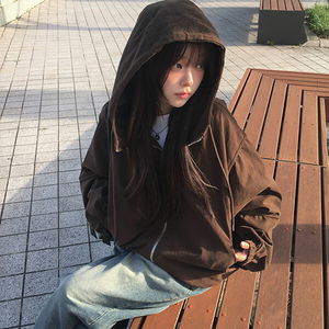 Leme Overfit Hooded Cotton Jacket Jacket
