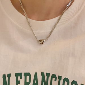 Heart Bold Chain Necklace