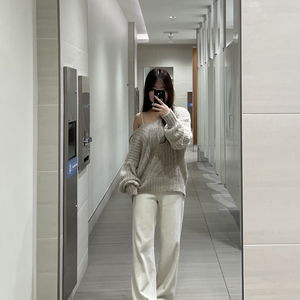 Picker V-Neck neck Twisted turtleneck knitwear 