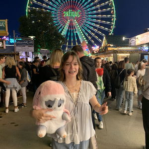 Striped Set Puff Sleeve Shirt SH015