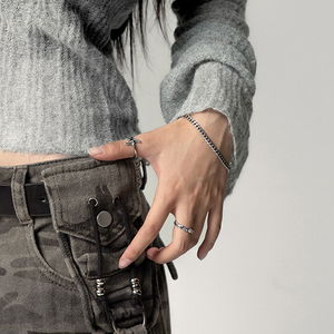 마즈윙 불가사리 더블 오픈 레이어드 반지 STARFISH DOUBLE OPEN LAYERED RING