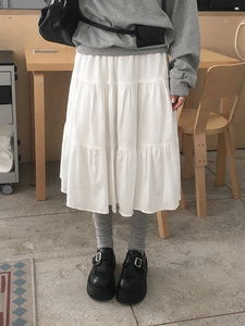 Blanche Cancan flared long skirt