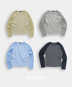 Jaden Stripe Standard Long Sleeve T-Shirt