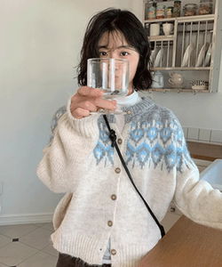 阿爾托里nordics圓領針織外套