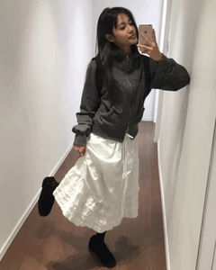 Yacht frill cancan skirt