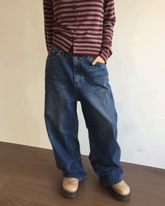 Barrel Wide Balloon Denim