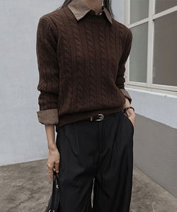 Veila Round Cable Knit