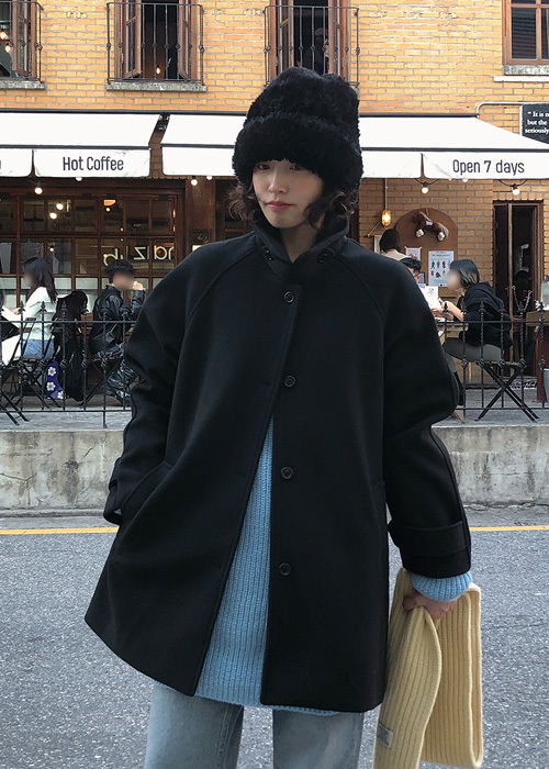 Headering Wool Half Coat (3 colors) 大衣