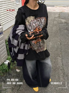 웨얼 워싱 맨투맨 티셔츠