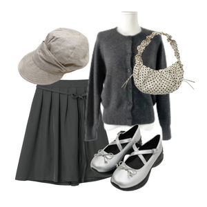 Photo,Shoulderbags,Pants,Casualstyle,Autumn,Cardigan/vest,Sneakers,School,Pink,shoes,Daily,date 코디