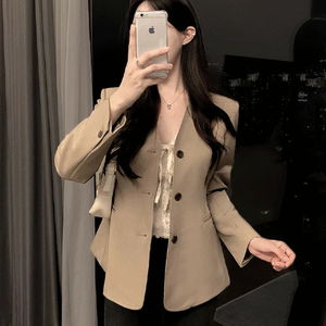 뮤트 노카라 라인 자켓