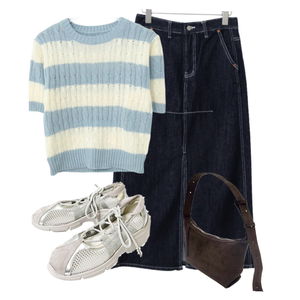 Dailyfashion,Cool,White,Brown 코디