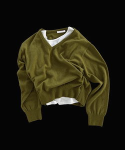 Zerta Basic V-Neck Knitwear