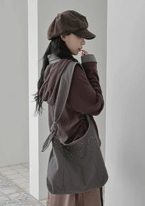 Sets Studded Crossbody Bag