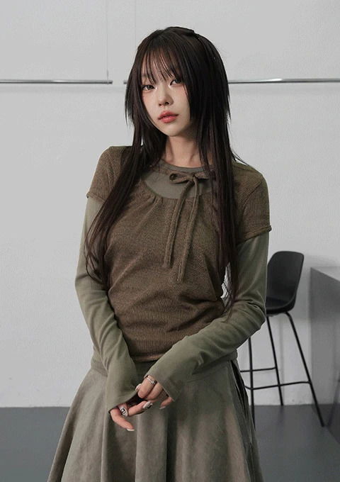 binary01 - リーディーフード付きベストジップアップ - Codibook. binary01 - リーディーフード付きベストジップアップ - Codibook.