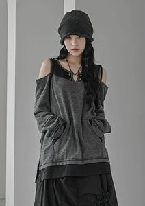 Tipo Slit Layered T-shirt