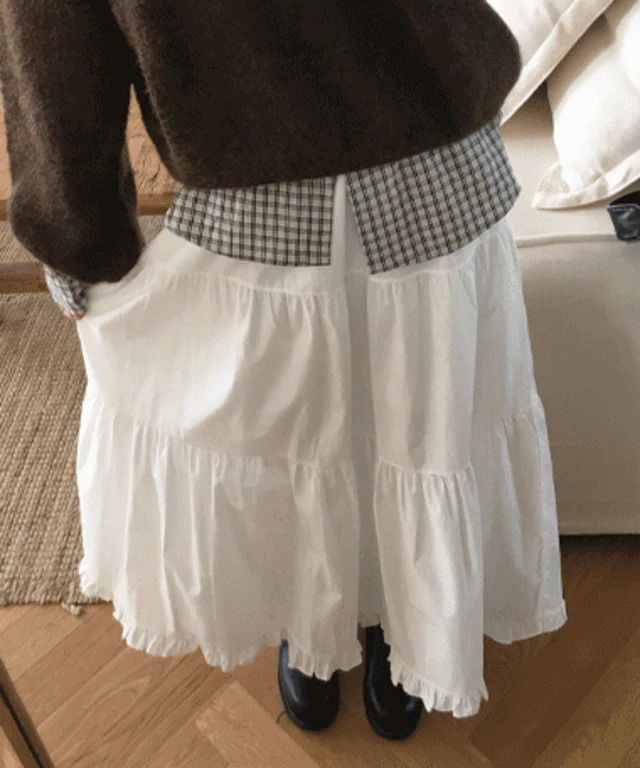 ruffled-skirt