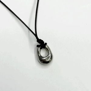 Dewey Drop Silver Necklace *Same-day shipping available