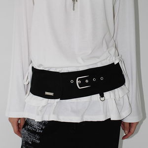 LAYER PLAY BELT (cream / black)